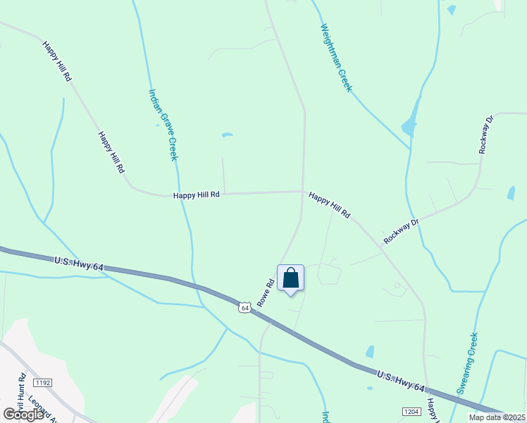 map of restaurants, bars, coffee shops, grocery stores, and more near 2217 Happy Hill Road in Lexington