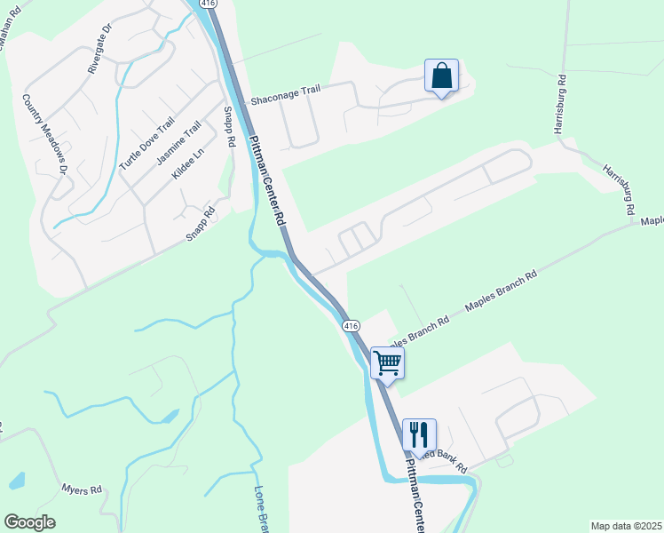 map of restaurants, bars, coffee shops, grocery stores, and more near 2020 Murphys Chapel Drive in Sevierville