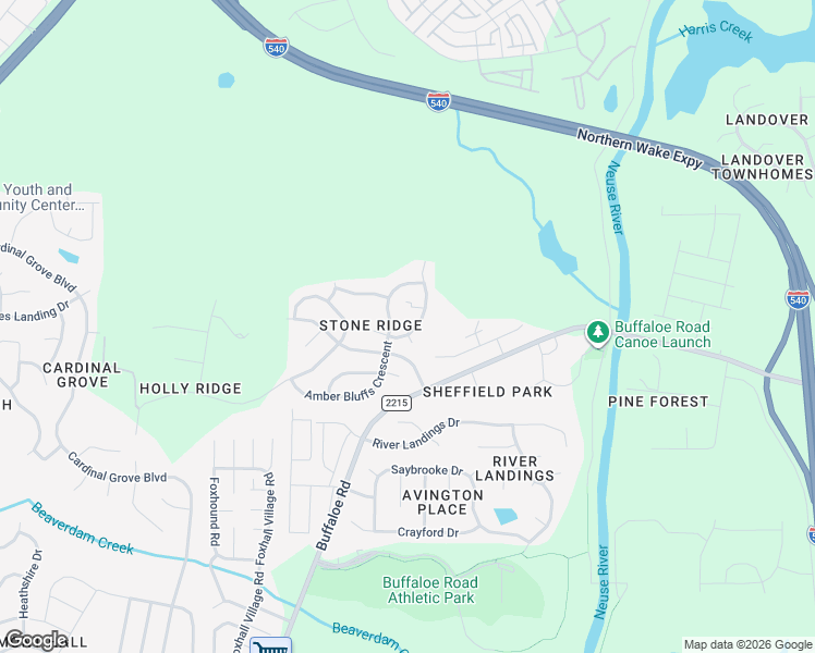 map of restaurants, bars, coffee shops, grocery stores, and more near 6309 Sparkling Brook Drive in Raleigh