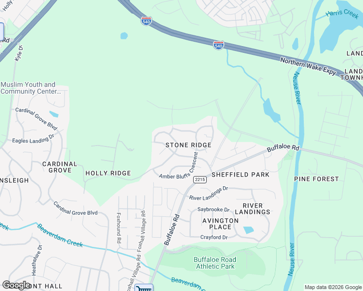 map of restaurants, bars, coffee shops, grocery stores, and more near in Raleigh