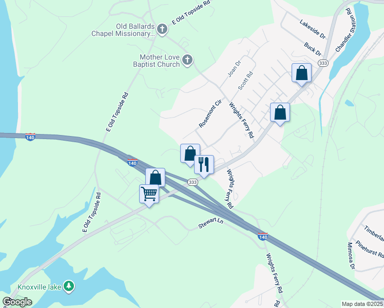 map of restaurants, bars, coffee shops, grocery stores, and more near 1928 Meadowland Lane in Louisville