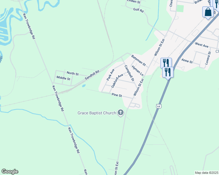 map of restaurants, bars, coffee shops, grocery stores, and more near 301 Oakford Avenue in Plymouth