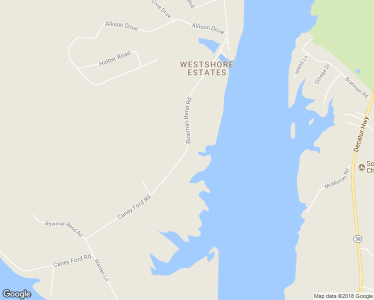 map of restaurants, bars, coffee shops, grocery stores, and more near 1350 Bowman Bend Road in Harriman