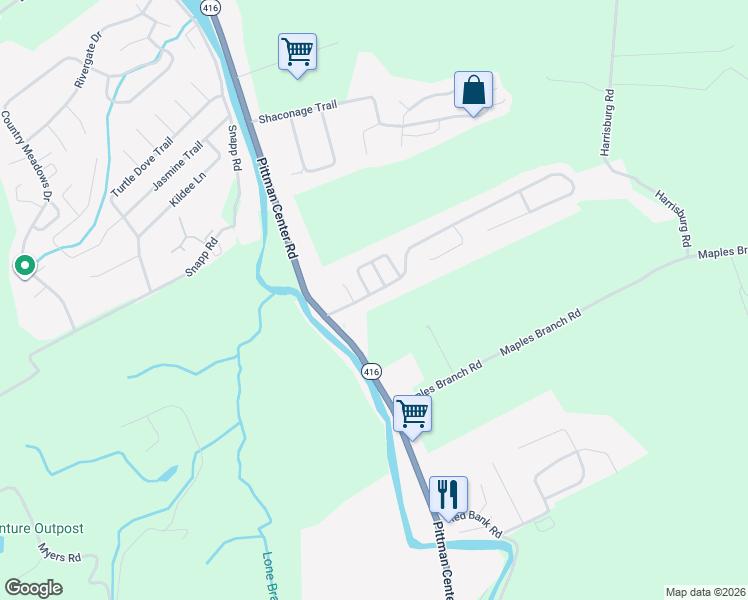 map of restaurants, bars, coffee shops, grocery stores, and more near 2024 Murphys Chapel Drive in Sevierville