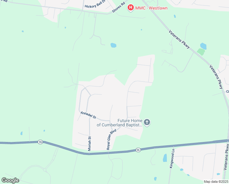 map of restaurants, bars, coffee shops, grocery stores, and more near 230 Sovereign Drive in Murfreesboro
