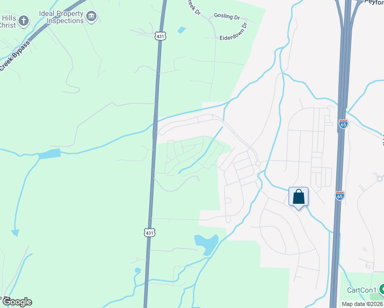 map of restaurants, bars, coffee shops, grocery stores, and more near 110 Stream Valley Boulevard in Franklin