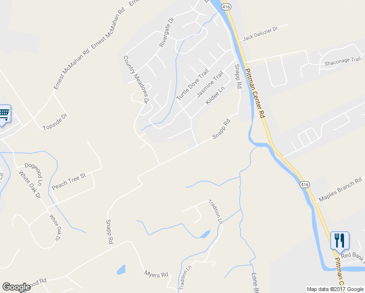 map of restaurants, bars, coffee shops, grocery stores, and more near 1573 Snapp Road in Sevierville