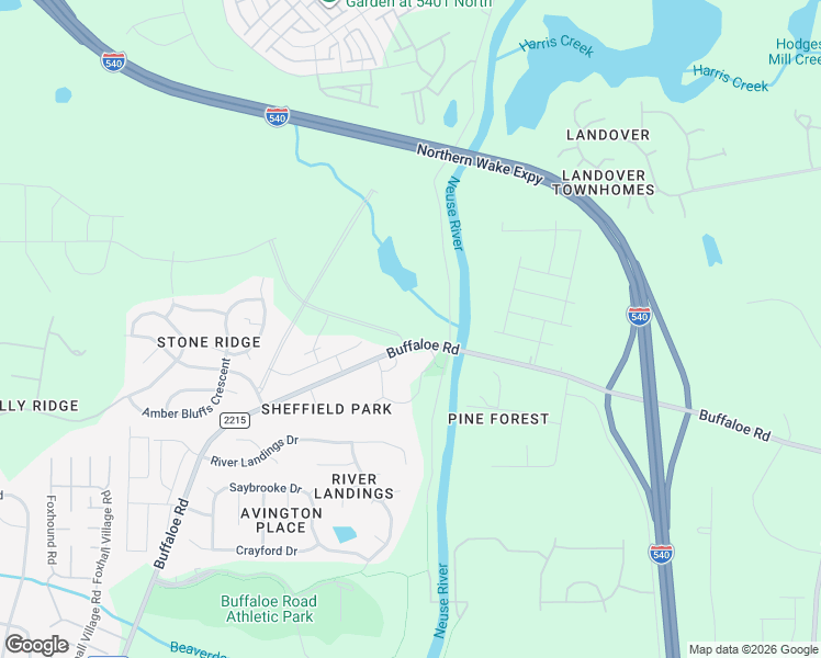 map of restaurants, bars, coffee shops, grocery stores, and more near 4916 Elizabeth Drive in Raleigh