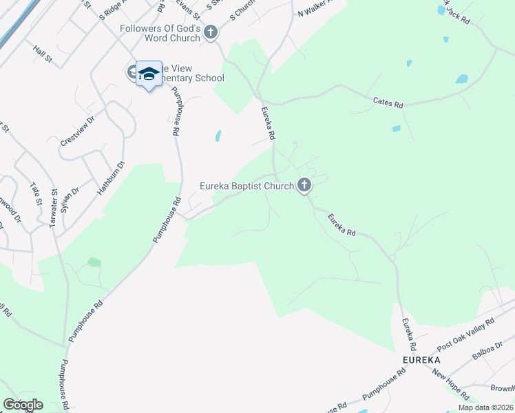 map of restaurants, bars, coffee shops, grocery stores, and more near 415 Martin Road in Rockwood