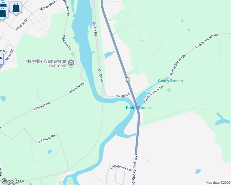 map of restaurants, bars, coffee shops, grocery stores, and more near 4434 Co Op Road in Rockford