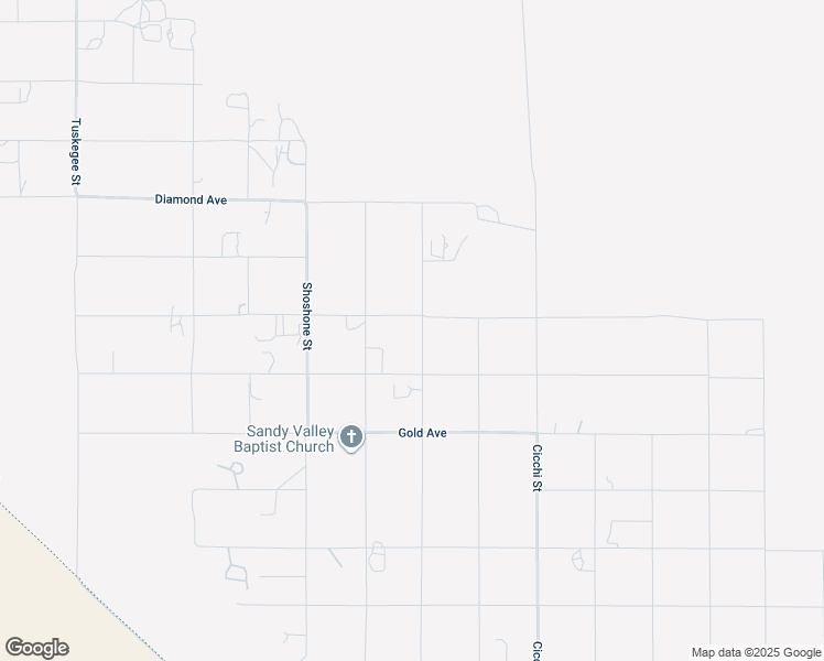 map of restaurants, bars, coffee shops, grocery stores, and more near 2735 Shasta Street in Sandy Valley