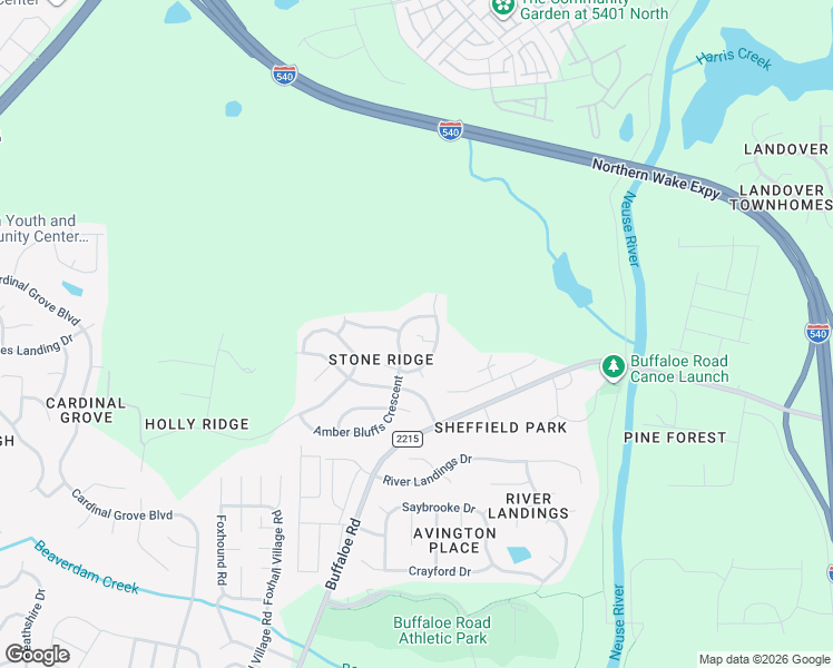 map of restaurants, bars, coffee shops, grocery stores, and more near 6309 Sparkling Brook Drive in Raleigh