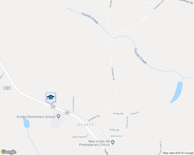 map of restaurants, bars, coffee shops, grocery stores, and more near 245 Antietam Road in Statesville