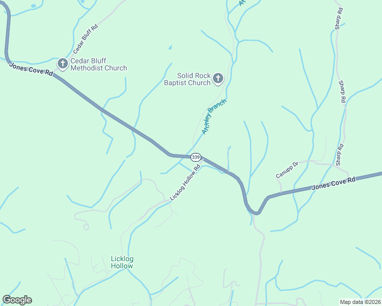 map of restaurants, bars, coffee shops, grocery stores, and more near 2995 Jones Cove Road in Sevierville