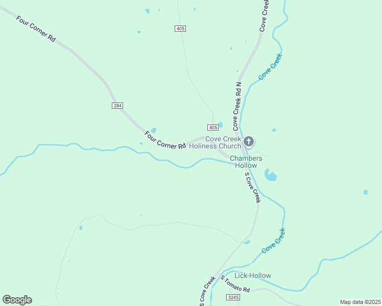 map of restaurants, bars, coffee shops, grocery stores, and more near 15651 Four Corner Road in West Fork