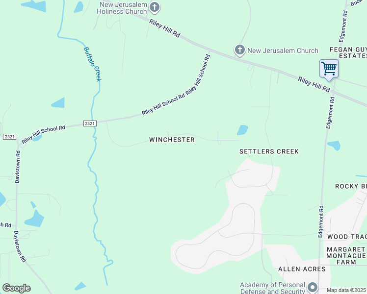 map of restaurants, bars, coffee shops, grocery stores, and more near 140 Winchester Drive in Wendell