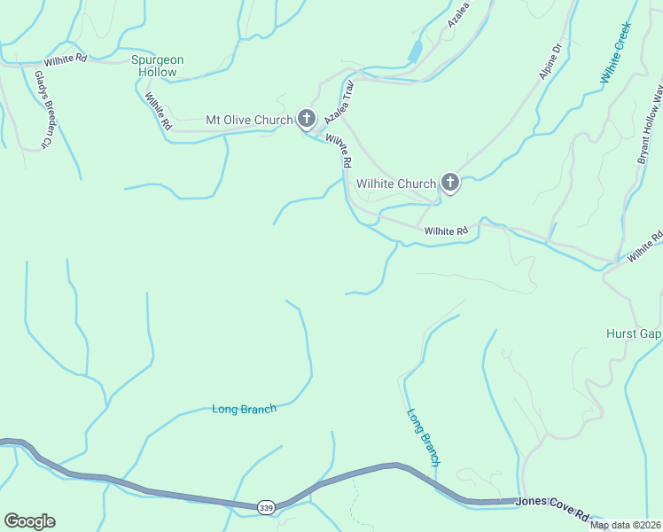 map of restaurants, bars, coffee shops, grocery stores, and more near 4088 Wilhite Road in Sevierville