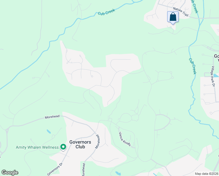 map of restaurants, bars, coffee shops, grocery stores, and more near 50201 Manly in Chapel Hill