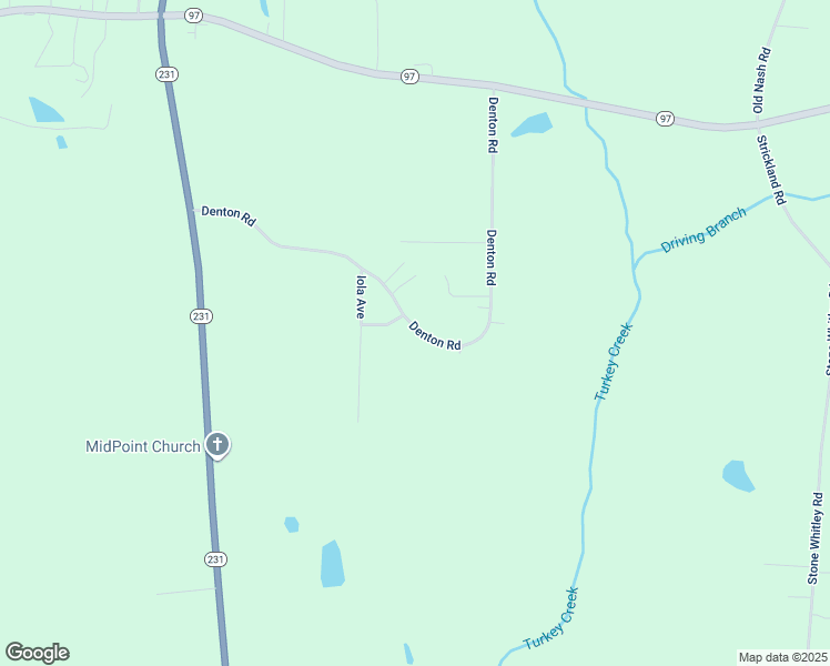 map of restaurants, bars, coffee shops, grocery stores, and more near 4845 Denton Road in Middlesex