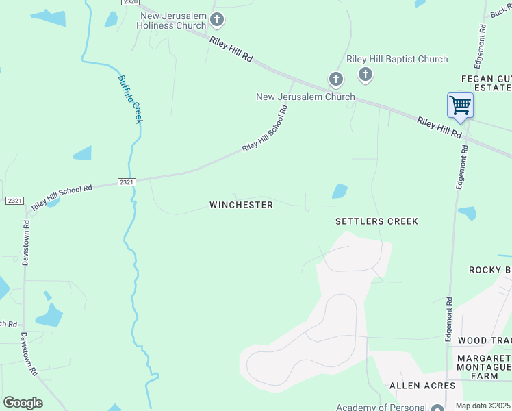 map of restaurants, bars, coffee shops, grocery stores, and more near 140 Winchester Drive in Wendell