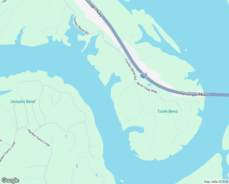 map of restaurants, bars, coffee shops, grocery stores, and more near 8719 Inlet Drive in Knoxville