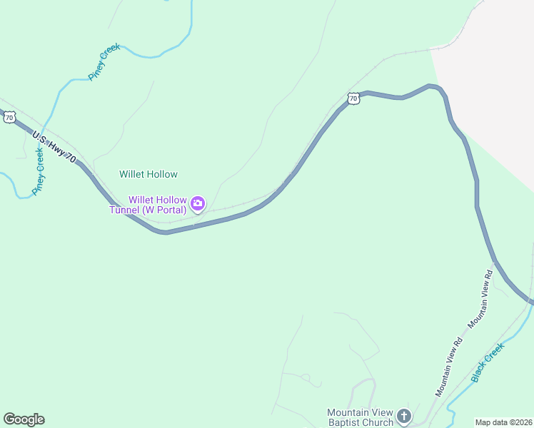 map of restaurants, bars, coffee shops, grocery stores, and more near 483 U.S. 70 in Rockwood