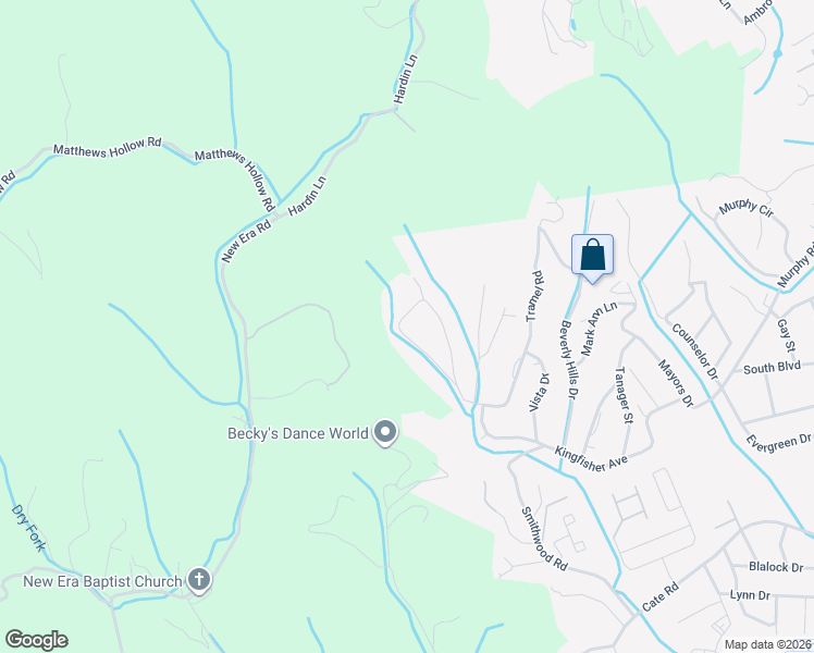 map of restaurants, bars, coffee shops, grocery stores, and more near 1258 Tramel Road in Sevierville