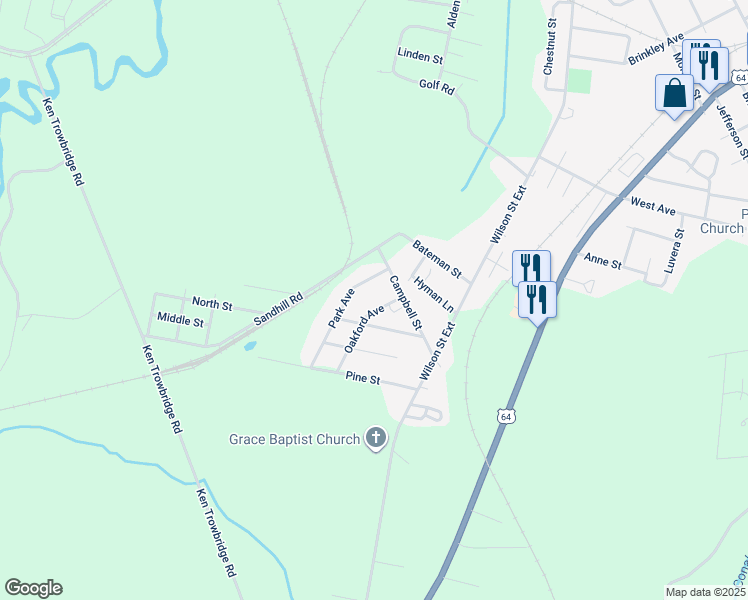 map of restaurants, bars, coffee shops, grocery stores, and more near 107 Oakford Avenue in Plymouth