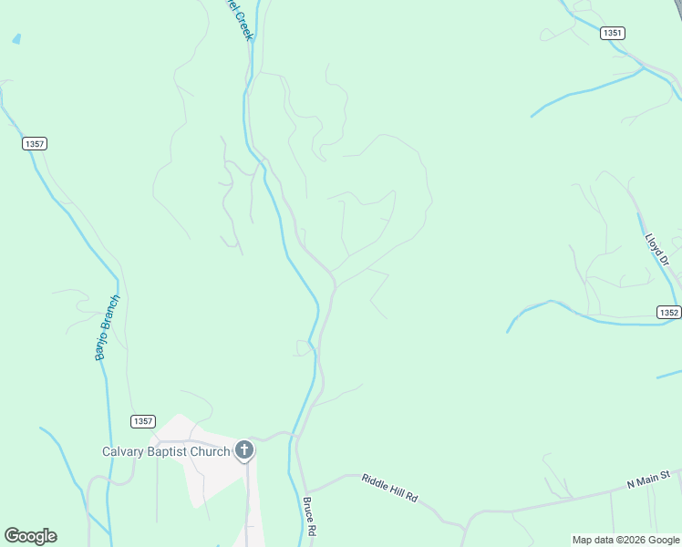 map of restaurants, bars, coffee shops, grocery stores, and more near 24 South Valley View Drive in Mars Hill