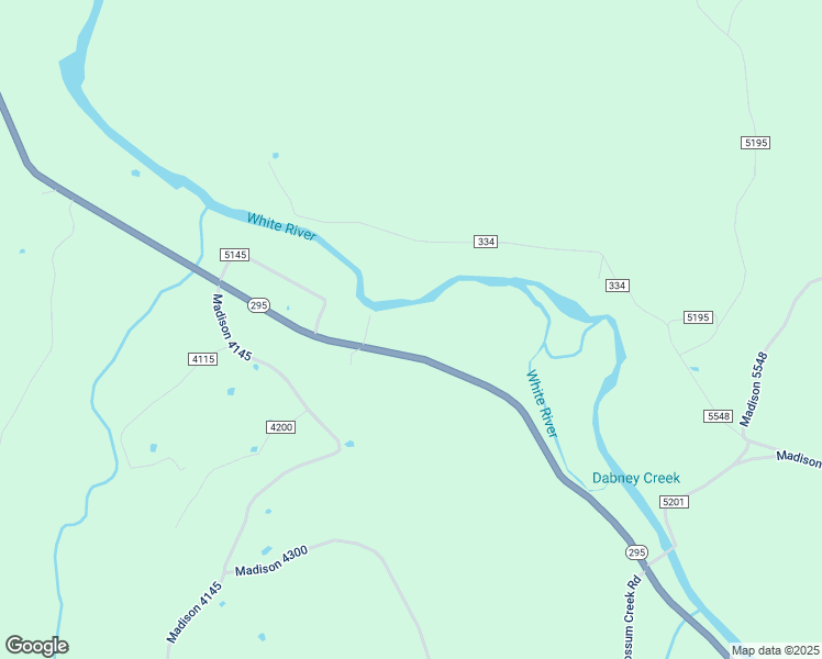 map of restaurants, bars, coffee shops, grocery stores, and more near 6957 Arkansas 295 in Elkins