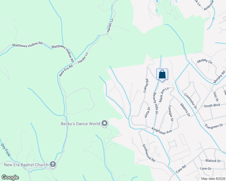 map of restaurants, bars, coffee shops, grocery stores, and more near 1258 Tramel Road in Sevierville