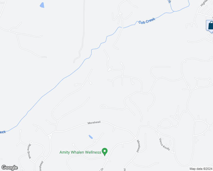 map of restaurants, bars, coffee shops, grocery stores, and more near 57807 Owen in Chapel Hill