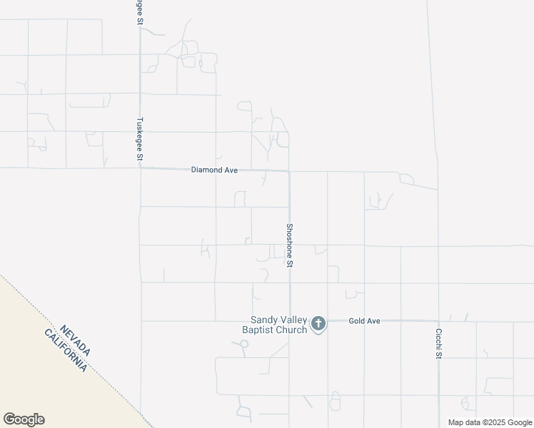 map of restaurants, bars, coffee shops, grocery stores, and more near 2615 West Dolomite Avenue in Sandy Valley