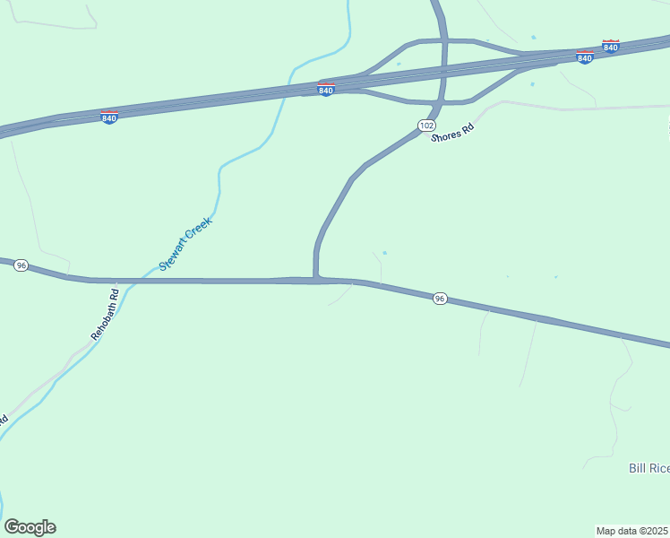 map of restaurants, bars, coffee shops, grocery stores, and more near 9073 Almaville Road in Murfreesboro