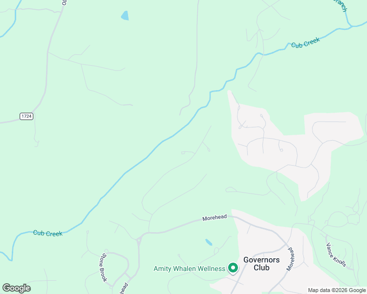 map of restaurants, bars, coffee shops, grocery stores, and more near 47902 Kitchin in Chapel Hill