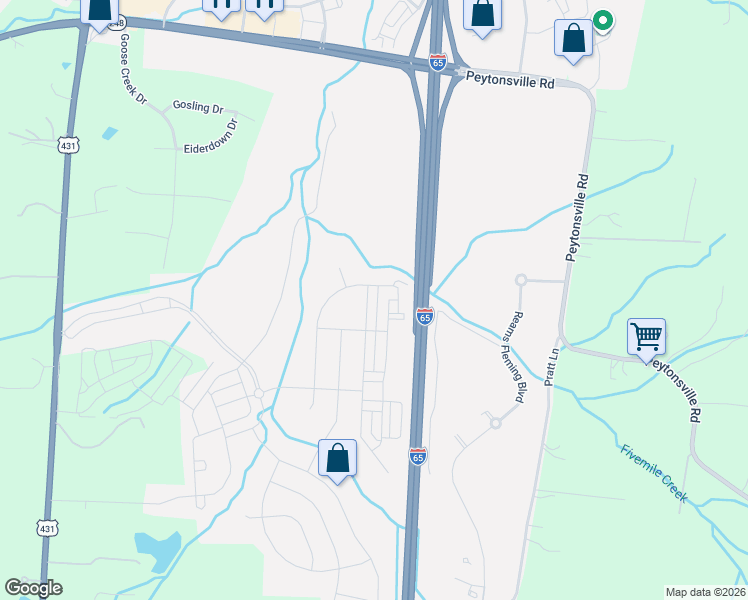 map of restaurants, bars, coffee shops, grocery stores, and more near 1012 Oglethorpe Drive in Franklin