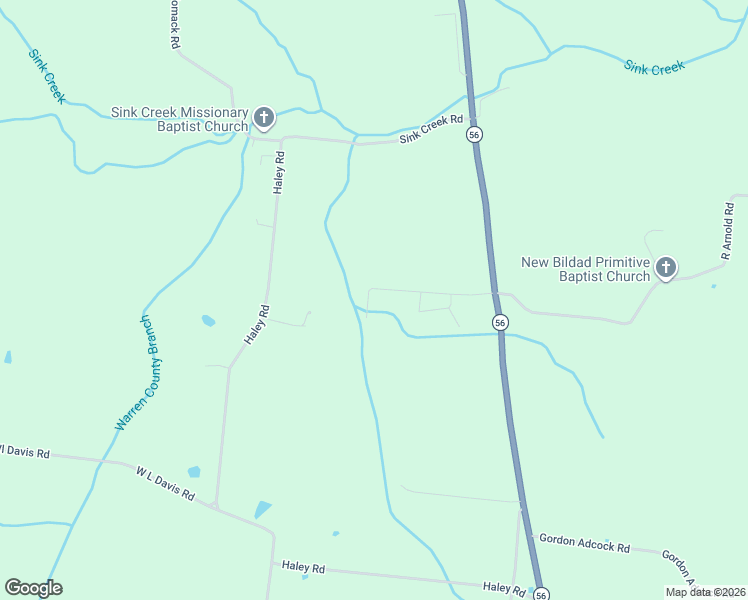 map of restaurants, bars, coffee shops, grocery stores, and more near 325 Meridian Drive in Smithville