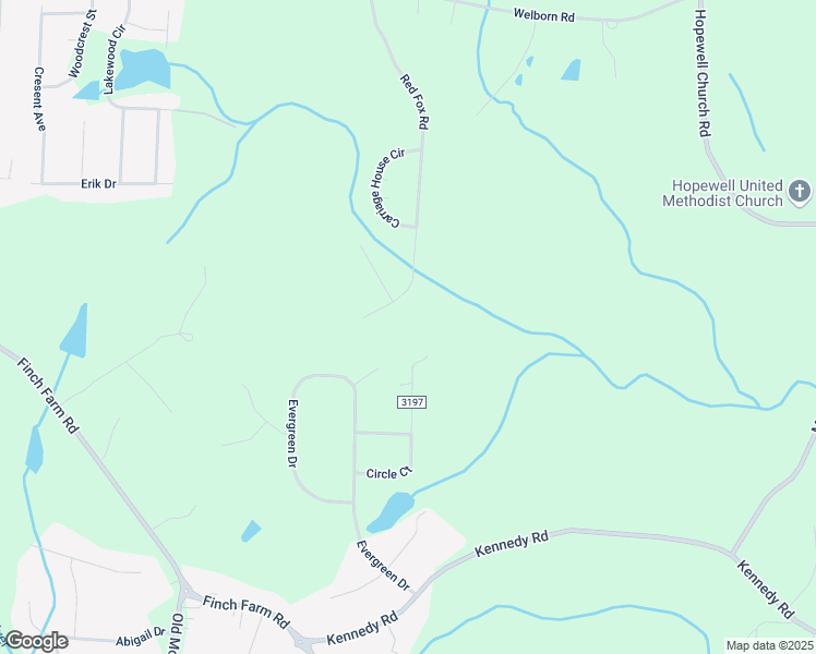 map of restaurants, bars, coffee shops, grocery stores, and more near 3696 Red Fox Road in Trinity