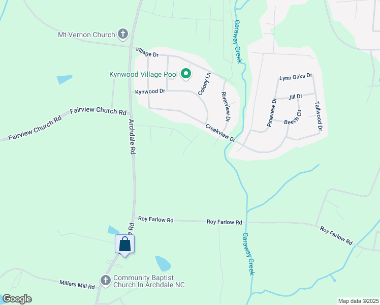 map of restaurants, bars, coffee shops, grocery stores, and more near 4528 Redding Court in Trinity