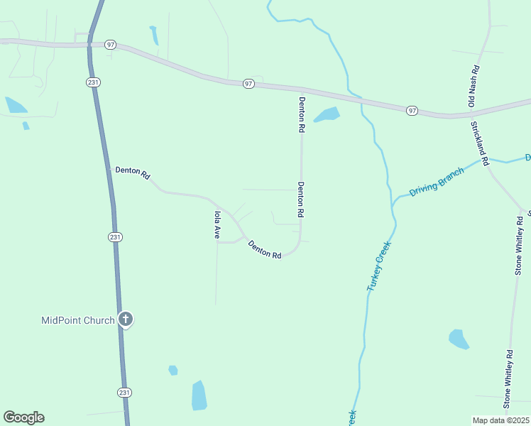 map of restaurants, bars, coffee shops, grocery stores, and more near 4650 Denton Road in Middlesex