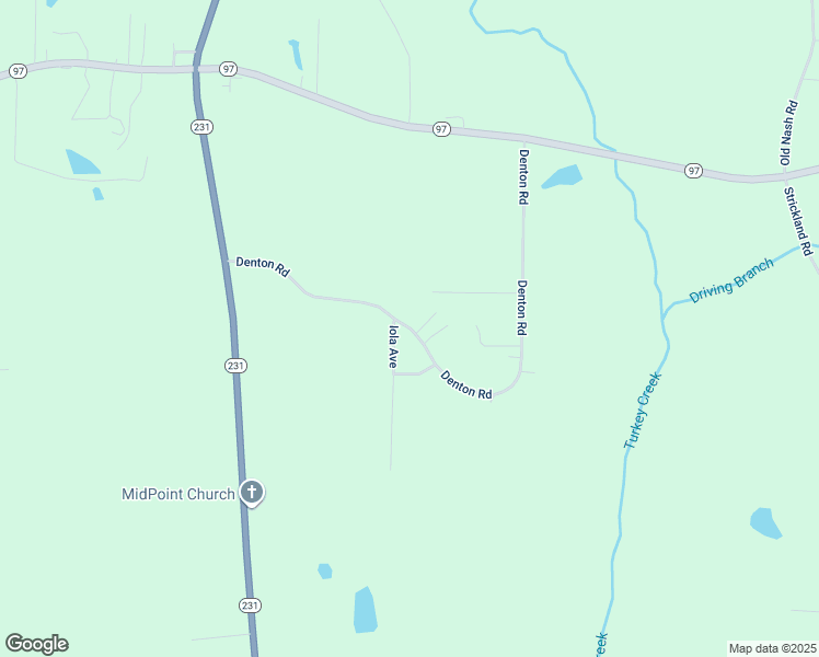 map of restaurants, bars, coffee shops, grocery stores, and more near 4845 Denton Road in Middlesex