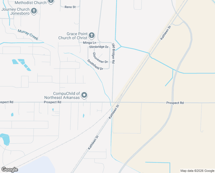 map of restaurants, bars, coffee shops, grocery stores, and more near 703 Old Bridger Road in Jonesboro