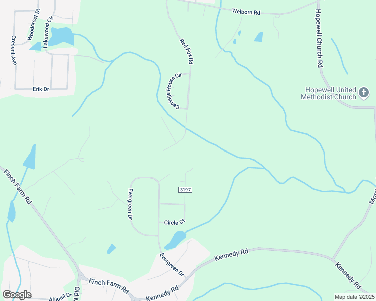 map of restaurants, bars, coffee shops, grocery stores, and more near 3696 Red Fox Road in Trinity