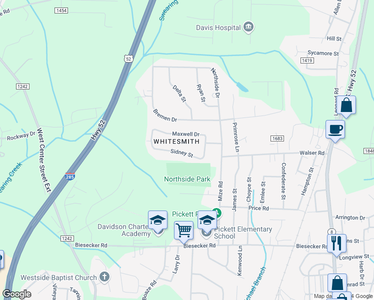 map of restaurants, bars, coffee shops, grocery stores, and more near 116 Sidney Street in Lexington