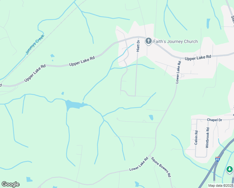 map of restaurants, bars, coffee shops, grocery stores, and more near Valleyview Road in Thomasville
