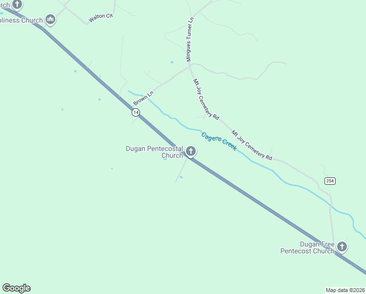 map of restaurants, bars, coffee shops, grocery stores, and more near 23094 Arkansas 14 in Mountain View