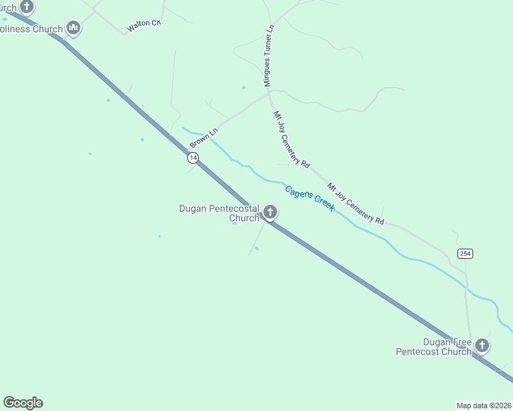 map of restaurants, bars, coffee shops, grocery stores, and more near 23094 Arkansas 14 in Mountain View