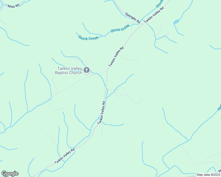 map of restaurants, bars, coffee shops, grocery stores, and more near 1622 Tarklin Valley Road in Knoxville