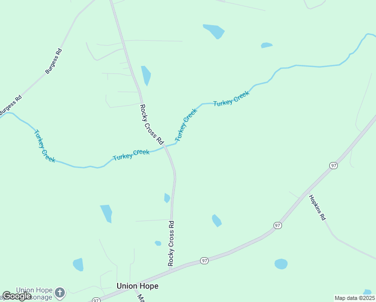 map of restaurants, bars, coffee shops, grocery stores, and more near 3413 Rocky Cross Road in Middlesex