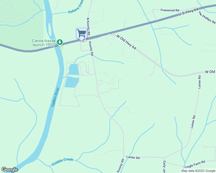 map of restaurants, bars, coffee shops, grocery stores, and more near 194 Peggy Lane in Lexington